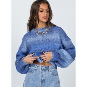 Princess Polly Adina Ombre Drop Shoulder Sweater Size S/M